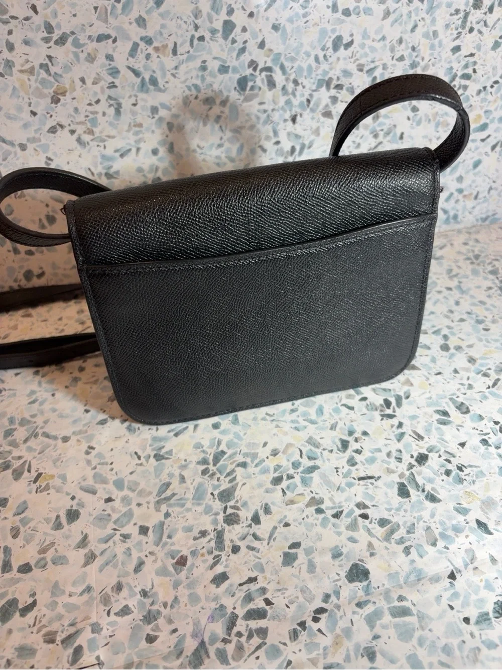 Coach C5826 Black Mini Brynn Bag Pebbled Leather Gold Hardware - Picture 5 of 9